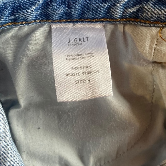 J. Galt Denim High-Waisted Zipper Comfortable. Great Condition! No Callouts. - Picture 3 of 7